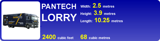 Movecorp Pantech Lorry